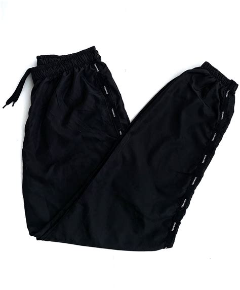 chanel track pants mens|chanel pants shorts.